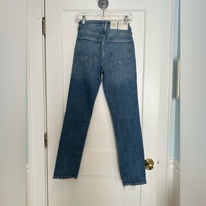 AGOLDE Lyle low rise stretch in hour. New with tags! Size 24